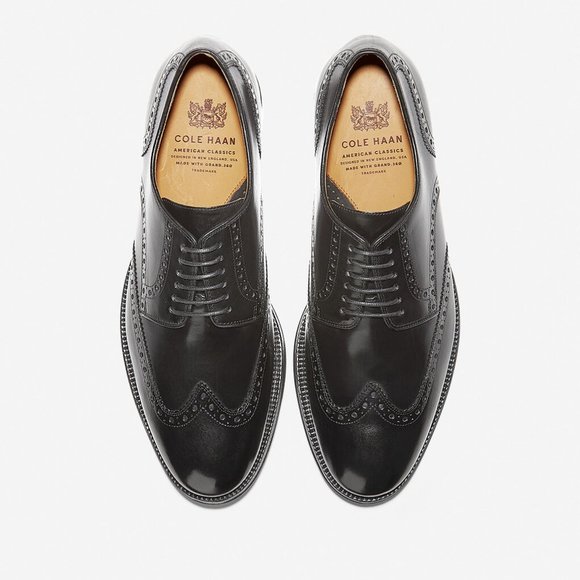 Cole Haan Men's Classic Wingtip Oxfords - Picture 1 of 10